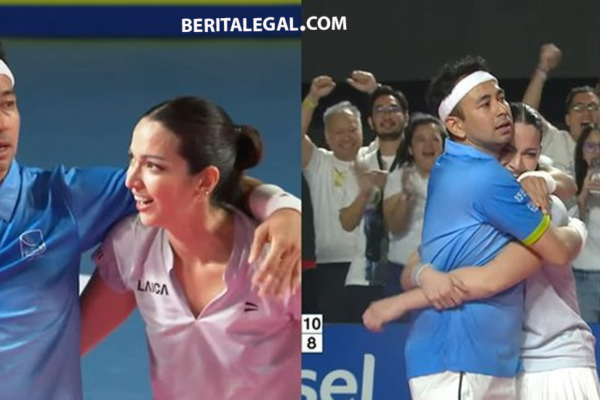 Kemenangan Raffi dan Nia di Lagi-Lagi Tenis Internasional