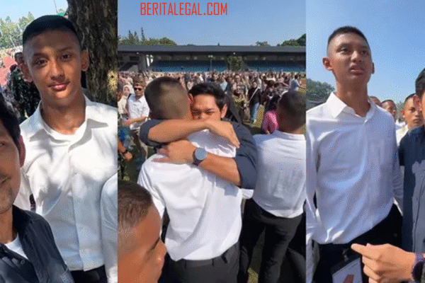 Ibnu Jamil Terharu Peluk Anak yang Lolos Akmil, Kompak Bareng Ibnu Jamil